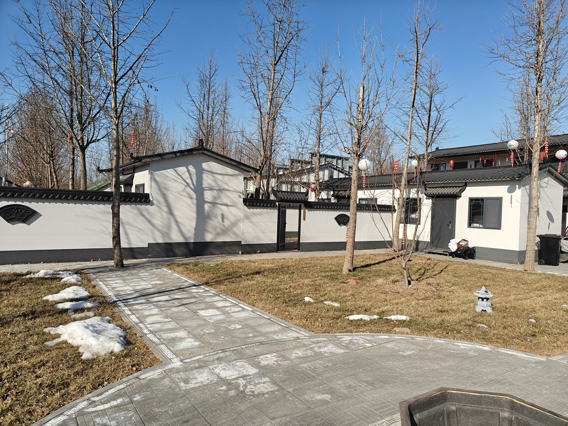 天津静海崇泰庄园外墙项目-金属雕花板-爱吉姆建材