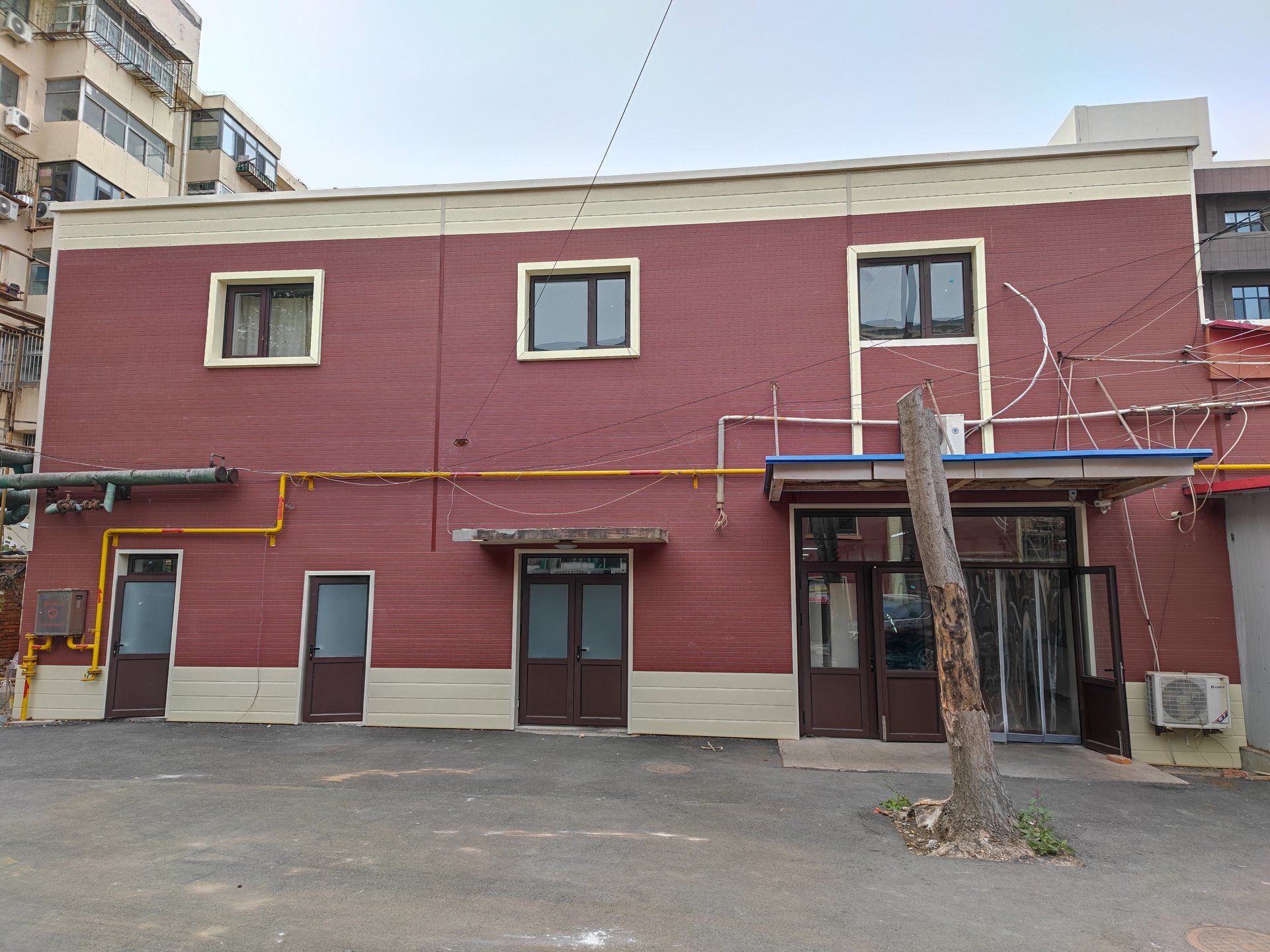 天津南开某医院外墙项目-金属雕花板-爱吉姆建材