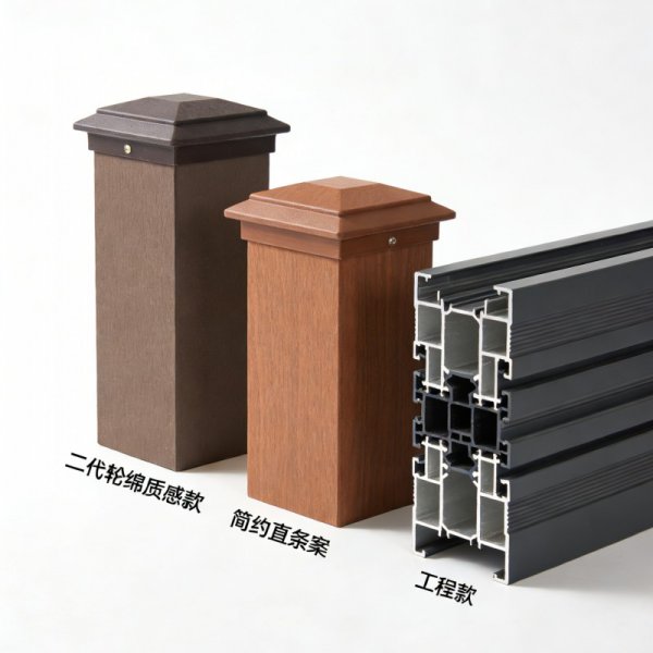 木塑护栏_4_天津建材厂家_户外防腐围栏